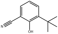 2-hydroxy-3-tert-butyl benzonitrile Struktur