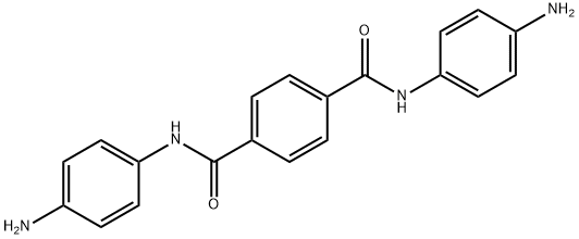 N,N'-bis(4-aMinophenyl)benzene-1,4-dicarboxaMide 化学構造式