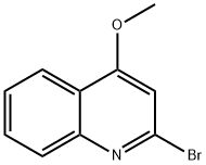 2-BroMo-4-Methoxyquinoline Struktur