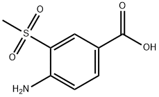 4-AMino-3-Methanesulfonylbenzoic acid Structure