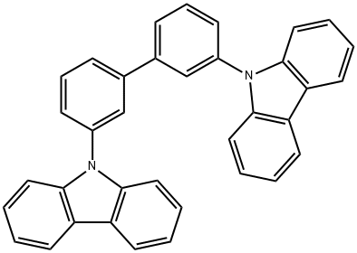 MCBP , 3,3-Di(9H-carbazol-9-yl)biphenyl. Structure