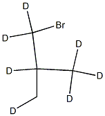 溴代异丁烷-D7氘代 结构式