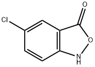 5-氯苯并[C]异恶唑-3(1H)-酮,344779-31-3,结构式