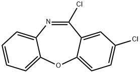 Dibenz[b,f][1,4]oxazepine, 2,11-dichloro- Structure