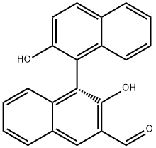 (S)-2,2'-二羟基-[1,1'-联萘]-3-醛,345659-34-9,结构式