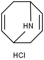 (1R,5R)-9-azabicyclo[3.3.1]nona-2,6-diene hydrochloride Structure