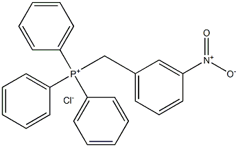 (3-硝基苄基)三苯基氯化膦, 34906-44-0, 结构式