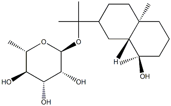 柳杉二醇 11-鼠李糖苷,349112-30-7,结构式