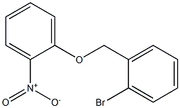 1-BroMo-2-((2-nitrophenoxy)Methyl)benzene,3494-23-3,结构式