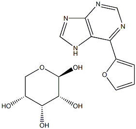 9-(β-D-ribofuranosyl)-6-(furan-2-yl)purine|6-(2-呋喃基)-9-BETA-D-呋喃核糖基-9H-嘌呤