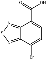 7-溴苯并[C][1,2,5]噻二唑-4-羧酸,3529-60-0,结构式