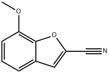 7-甲氧基苯并呋喃-2-甲腈, 35351-49-6, 结构式