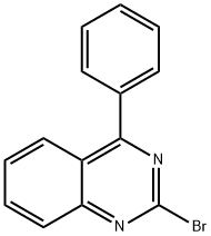 2-溴-4-苯基喹唑啉 结构式