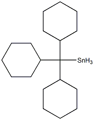 三环己基甲基锡,35569-07-4,结构式