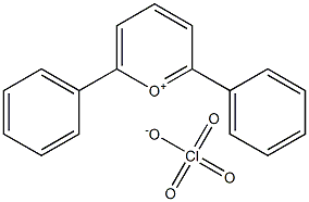 2,6-二苯基吡喃高氯酸盐,3558-68-7,结构式
