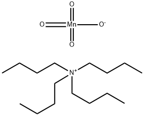 テトラブチルアミニウム・過マンガン酸アニオン 化学構造式