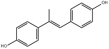 4,4-二羟基-甲基二苯乙烯 结构式
