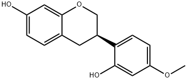 (3R)-3β-(2-ヒドロキシ-4-メトキシフェニル)-3,4-ジヒドロ-2H-1-ベンゾピラン-7-オール