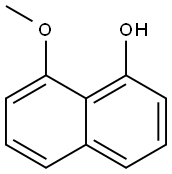 8-甲氧基-1-萘酚, 3588-75-8, 结构式
