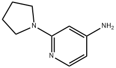 2-(pyrrolidin-1-yl)pyridin-4-aMine Structure