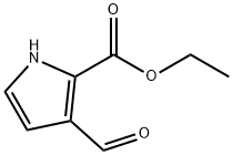 3-甲酰基吡咯-2-羧酸乙酯,36131-43-8,结构式