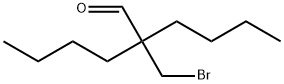 2-(broMoMethyl)-2-butylhexanal Structure