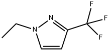 1-Ethyl-3-(trifluoroMethyl)pyrazole, 362640-54-8, 结构式