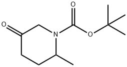 1-Boc-2-Methyl-pipridine-5-one Struktur