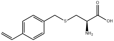 S-[(4-乙烯基)甲基]- L-半胱氨酸,36497-69-5,结构式