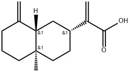 BETA-木香酸,3650-43-9,结构式