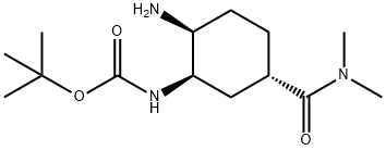 tert-butyl (1R,2S,5S)-2-aMino-5-(diMethylcarbaMoyl)cyclohexylcarbaMate|依度沙班中间体