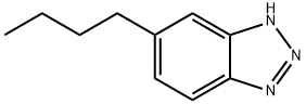 5-ブチル-1H-ベンゾ[D][1,2,3]トリアゾール 化学構造式
