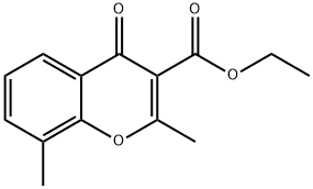 2,8-二甲基-4-氧代-4H-色烯-3-甲酸乙酯,367526-66-7,结构式