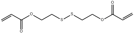2,2-二硫二乙醇二丙烯酸酯,36837-96-4,结构式