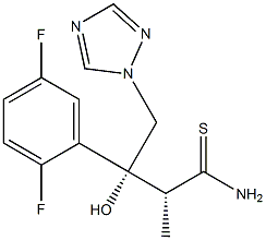 艾沙康唑中间体8 结构式