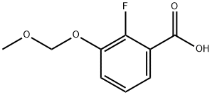 2-Fluoro-3-(MethoxyMethoxy)benzoic Acid Struktur