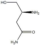 (3S)-3-氨基-4-羟基丁酰胺,36983-58-1,结构式
