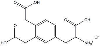 [3-[3,4-비스(카르복시메틸)페닐]-1-하이드록시-1-옥소프로판-2-일]아자니우염산염