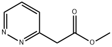 Methyl pyridazin-3-yl-acetate, 37444-32-9, 结构式