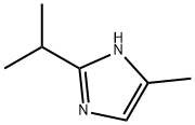 2-异丙基-4-甲基咪唑, 37455-58-6, 结构式