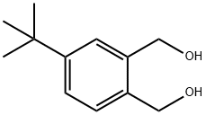 (4-(叔丁基)-1,2-伸苯基)二甲醇, 374592-80-0, 结构式