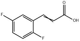3-(2,5-Difluoro-phenyl)-acrylic acid Structure