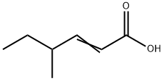 4-甲基-2-己烯酸, 37549-83-0, 结构式