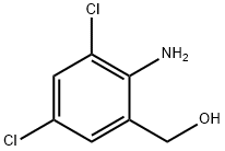 (2-氨基-3,5-二氯-苯基)-甲醇, 37585-29-8, 结构式