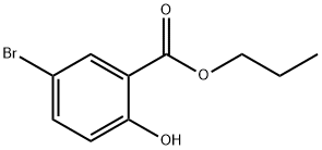 Propyl 5-broMo-2-hydroxybenzoate Structure