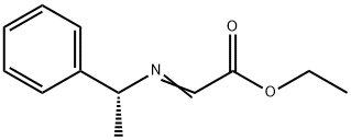 Acetic acid, 2-[[(1R)-1-phenylethyl]iMino]-, ethyl ester Structure