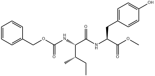 CARBOBENZYLOXY-L-ISOLEUCYL-L-TYROSINE METHYL ESTER,37690-84-9,结构式