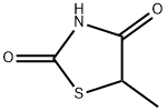 5-甲基噻唑烷-2,4-二酮,3805-23-0,结构式
