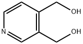 3,4-吡啶二苄醇,38070-80-3,结构式