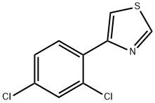 4-(2,4-二氯苯基)-1,3-噻唑 结构式
